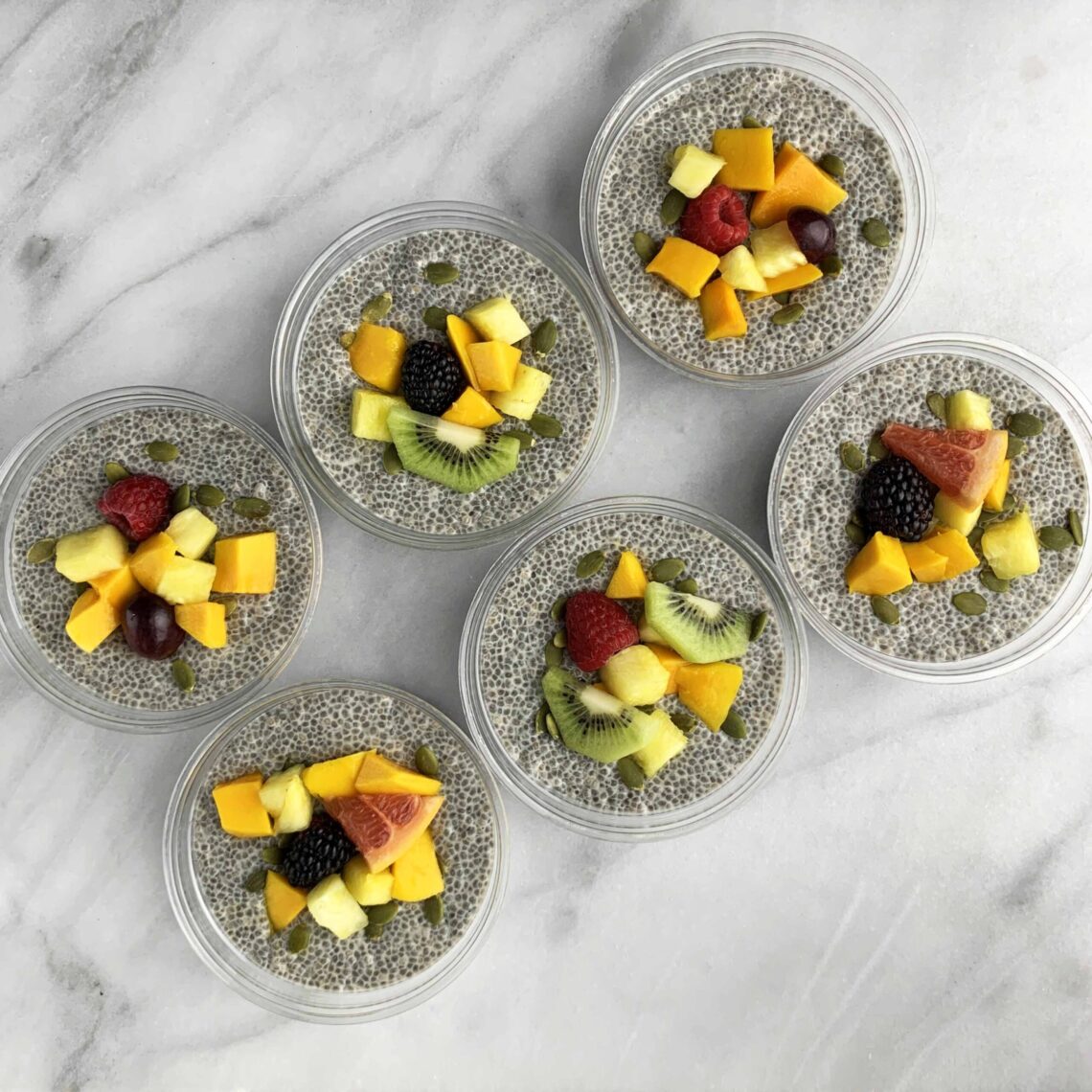 Chia seed pudding combo pack